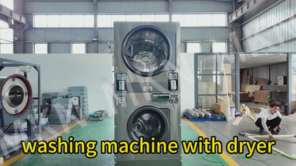 XTH 12KG Washing Machine with Dryer for Laundromat